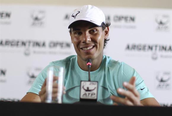 Rafa Nadal: Es mejor no pensar en ganar para no obsesionarse