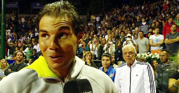 Rafa Nadal: Latinoamerica siempre me da una energia renovada