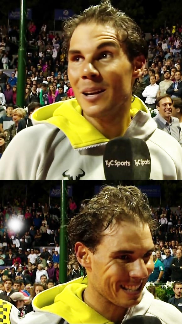 Rafa Nadal: La semana pasada hice semifinales, manana tengo que dar un paso mas