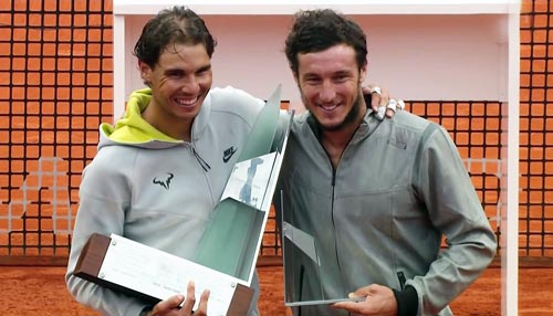 Nadal se disculpo con su amigo Pico por ganarle en la final