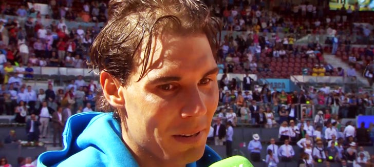 Rafa Nadal: Vuelvo a sentirme como en Montecarlo