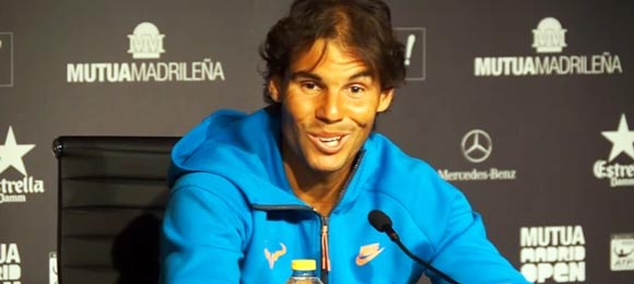 Rafael Nadal: Voy a morir por ser competitivo contra todos