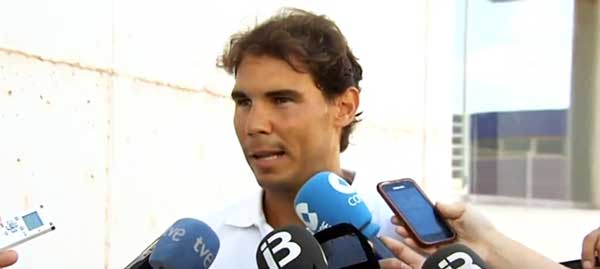 Rafa Nadal: Entre el viernes y el sabado se tomara la decision
