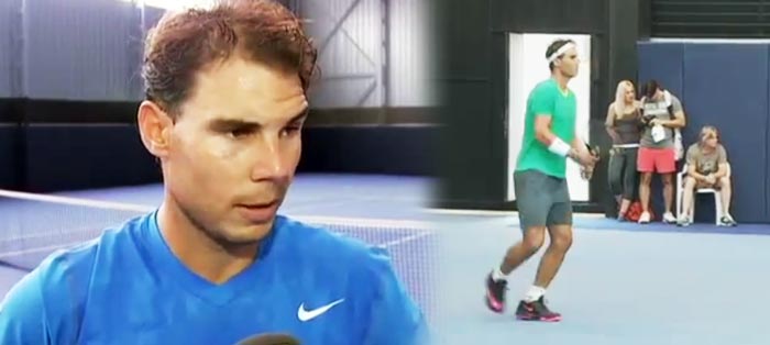 Rafael Nadal: Estoy bien y el mal esta muy muy reducido