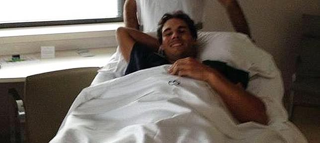 Rafa Nadal, adios a la apendicitis satisfactoriamente