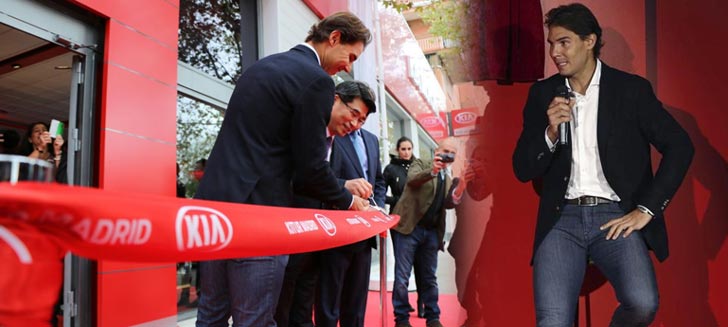 Rafa Nadal y KIA en su decimo aniversario