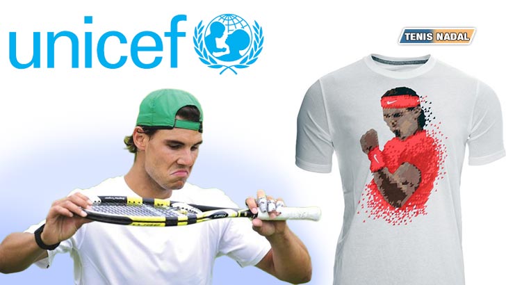 Subasta de enseres de Rafa Nadal a beneficio de Unicef