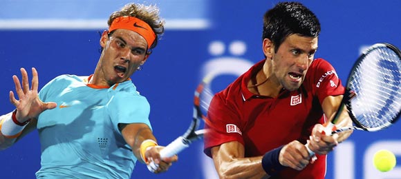 Primer cara a cara Nadal-Djokovic de 2015 en el dobles de Doha