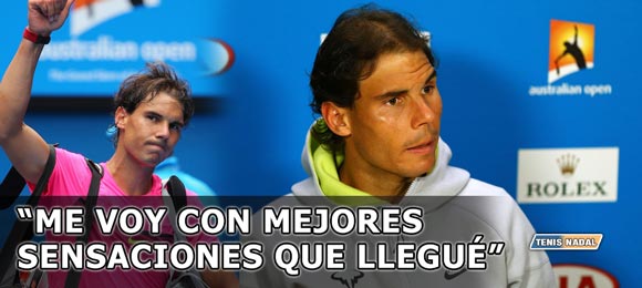 Rafael Nadal: Trabajare para que estos bajones desaparezcan