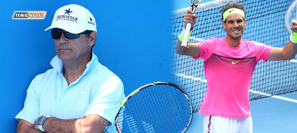 Toni Nadal: "Rafael ha mejorado mucho su juego"