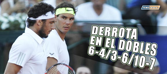 Nadal y Monaco eliminados en el dobles de Buenos Aires
