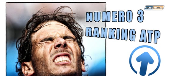 Rafa Nadal recuperara el numero 3