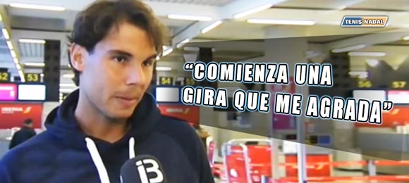 Rafael Nadal: Estoy con ilusion por volver a competir en tierra