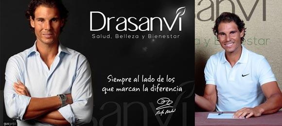 Rafa Nadal sera la imagen internacional de Drasanvi