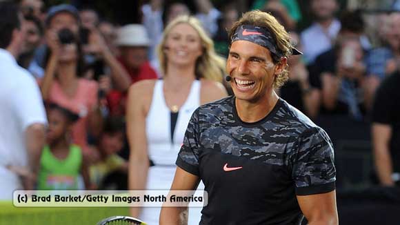 Rafa Nadal, mirando siempre hacia adelante