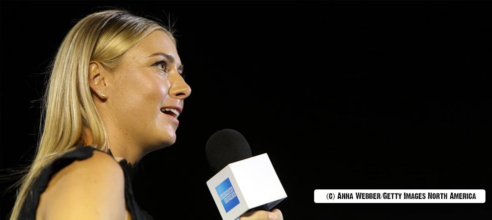 Maria Sharapova vuelve a pedir a los medios, respeto por Nadal