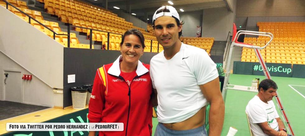 Rafael Nadal: "Los partidos de Copa Davis fuera de casa siempre son duros"