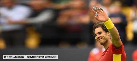 Rafael Nadal, con lo justo y necesario en Copa Davis